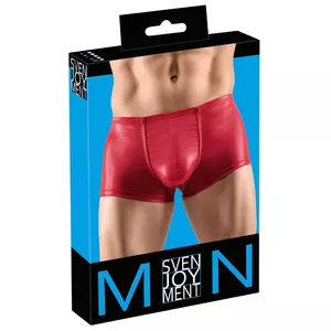 Мужские трусы Svenjoyment модель S — размер S, блестящие красные, 90% полиамид 10% спандекс