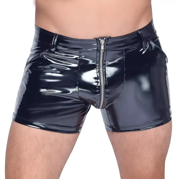 Vinyl men's pants Black Level RV S Photo 2