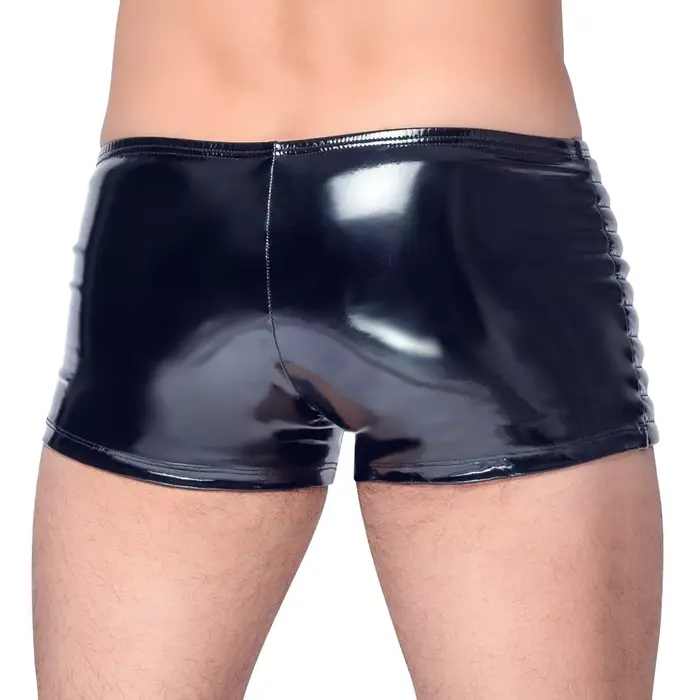 Виниловые шорты-байкер Black Level M. Pants Biker S Photo 5