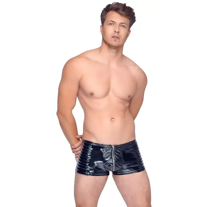 Black Level Vinyl M. Pants Biker XL — vinyl biker pants Photo 4