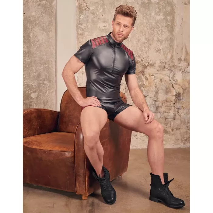NEK men's shirt 21615241701 black/red S Photo 6