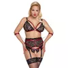 Комплект Cottelli Collection Bra Set Bondage 4XL Photo 2
