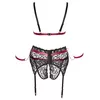 Комплект Cottelli Collection Bra Set Bondage 4XL Photo 7