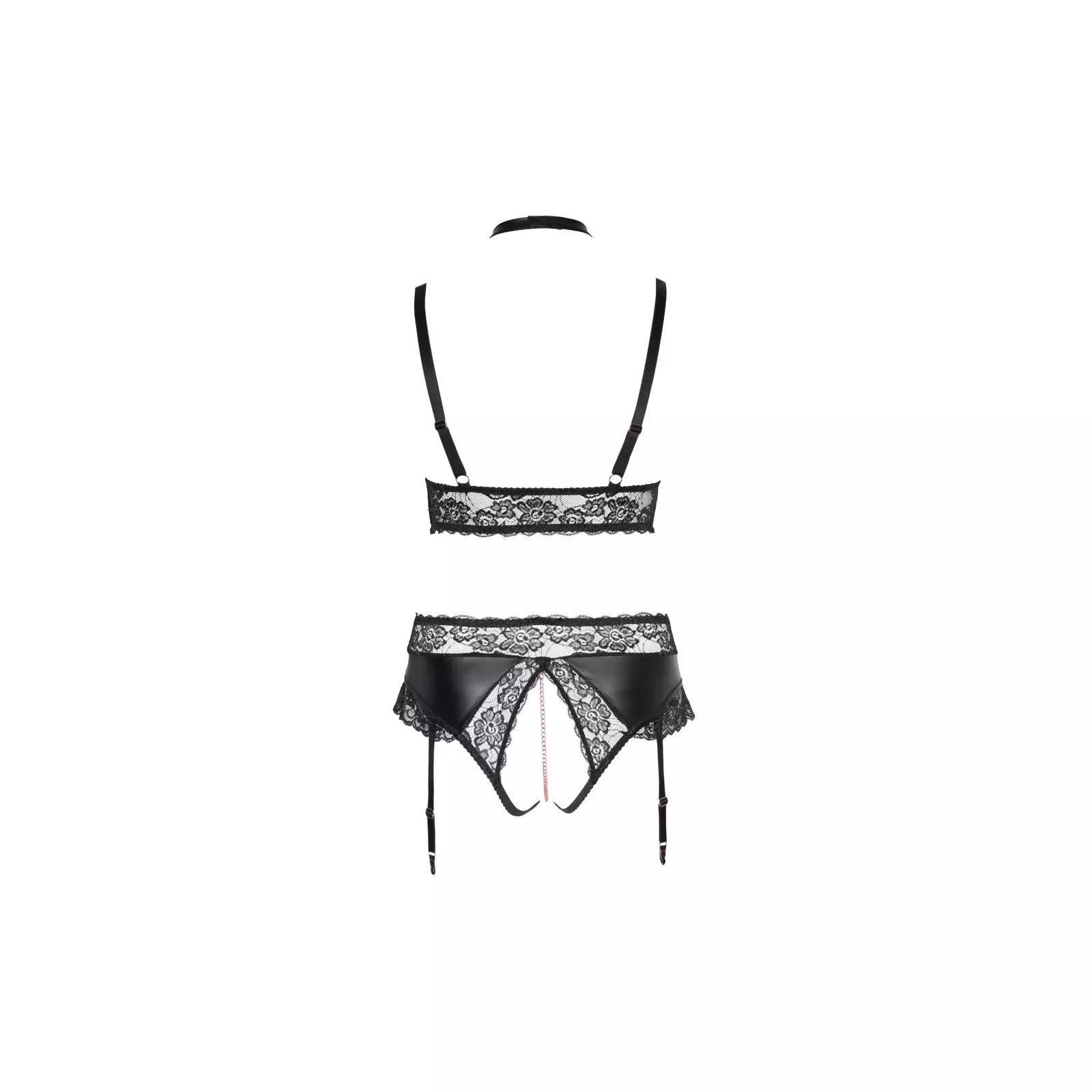 Bra and Suspender Briefs Cottelli Collection 2XL 22139821061 Photo 8