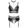 Lingerie set Cottelli Collection Bra and Suspender Briefs 4XL Photo 7