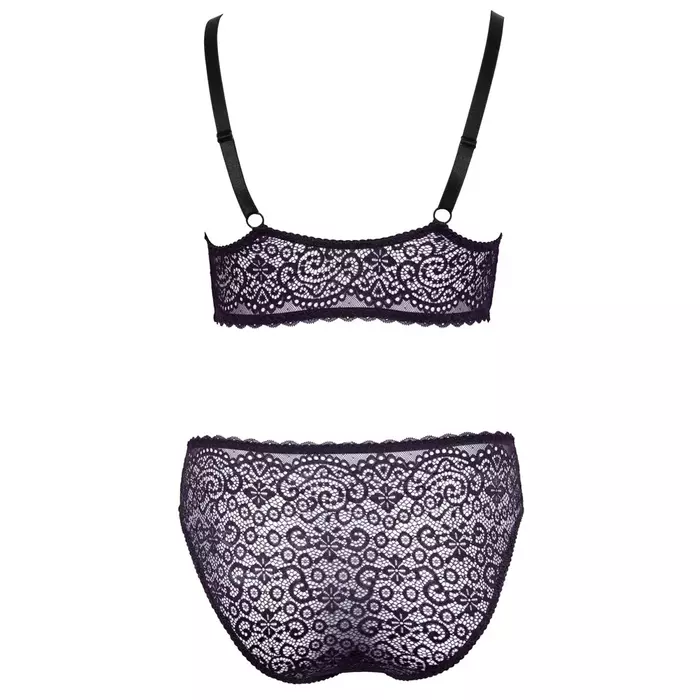 Lingerie set Cottelli Collection Bra Set purple 2XL Photo 10