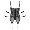 Lingerie bodysuit Cottelli Collection Basque Bondage S Photo 7