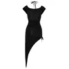 Cottelli Collection Dress Ruffles XL women's ruffled dress Photo 9