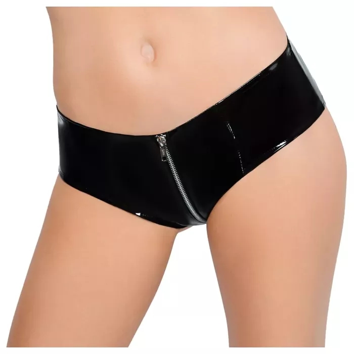Vinyl Pants with Zip M — black level Photo 2