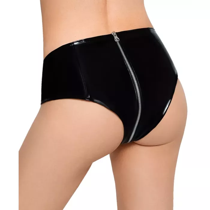 Vinyl Pants with a Zip L — black level Photo 4