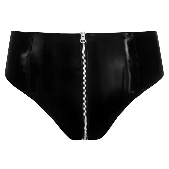 Vinyl Pants with a Zip L — black level Photo 6