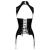 Corset Black Level Vinyl Basque XL Photo 7