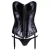 Corset black level Vinyl Corset black 2XL Photo 6
