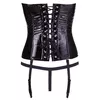 Corset black level Vinyl Corset black 2XL Photo 7