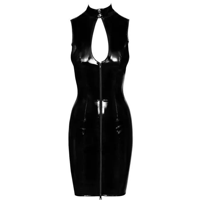 Kleita black level Vinyl Dress L — vinils, divvirzienu rāvējslēdzējs, šņorēšana Photo 5