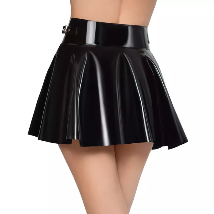 Mini svārki black level 28509741042 — vinils, izmērs L Photo 5