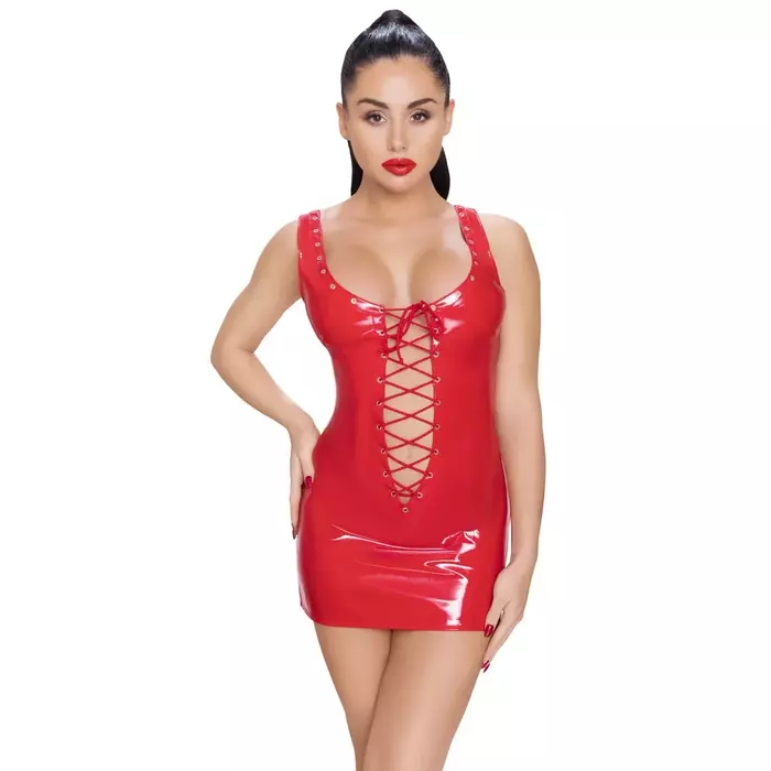 Платье black level Vinyl Dress красное 2XL Photo 2