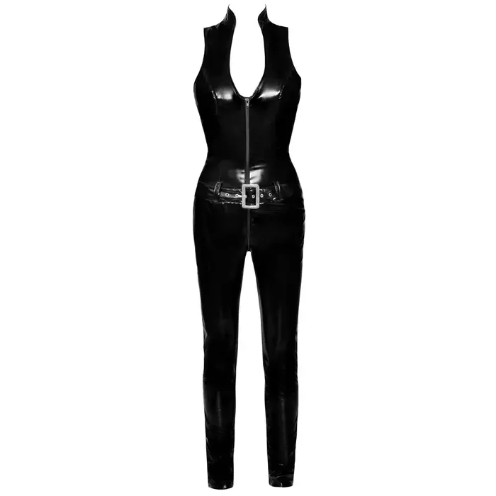 Виниловый комбинезон Black Level Vinly Jumpsuit Net S Photo 8