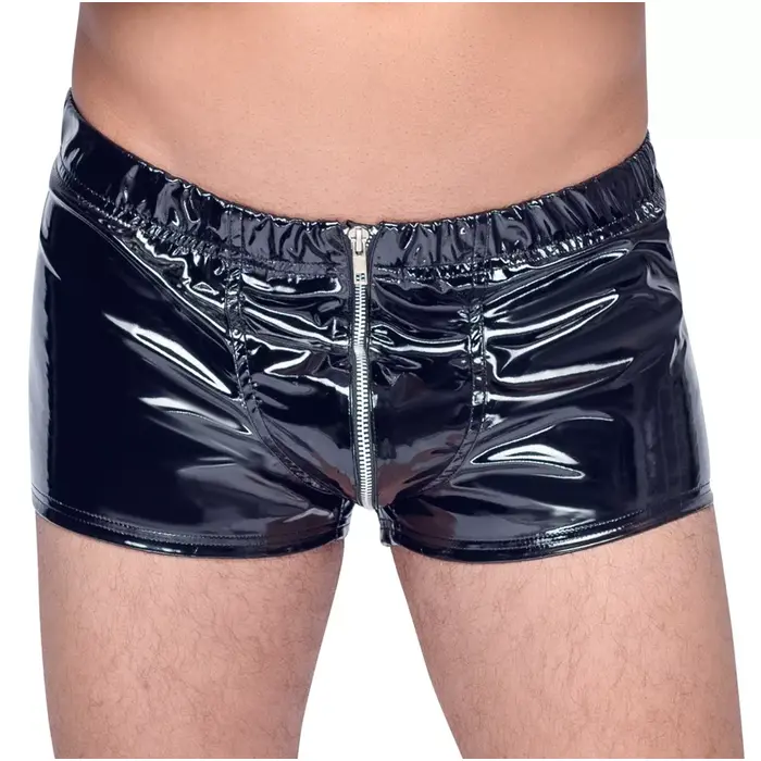 black level Vinyl M. Pants RV S — мужские виниловые брюки Photo 2