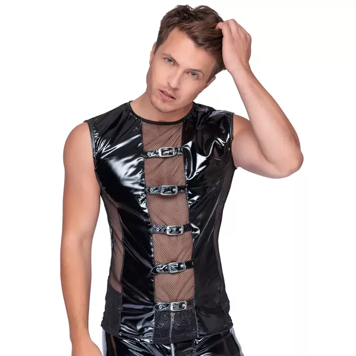 Men's vinyl shirt Black Level Vinyl M. Shirt L Photo 3