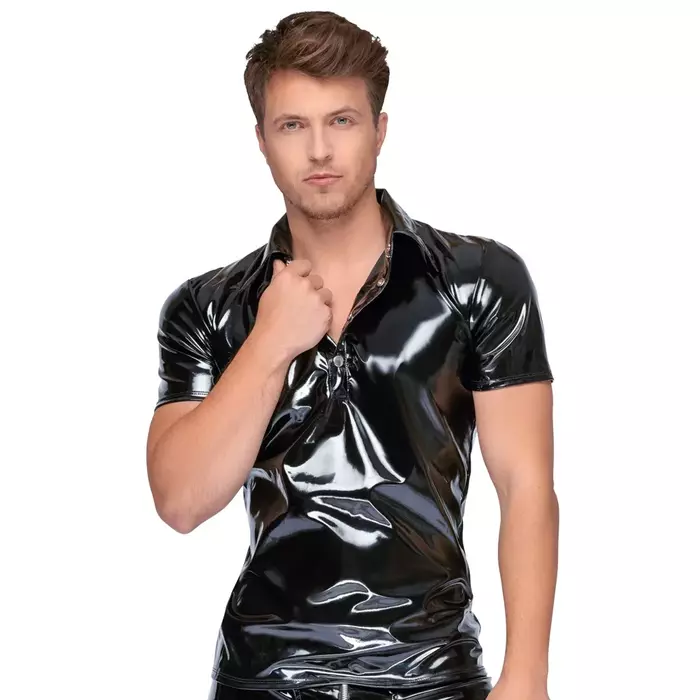 Мужская поло black level Vinyl M. Polo Shirt S Photo 3