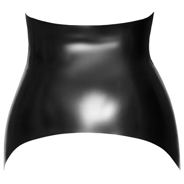 Suspender belt late x L — black latex Photo 7