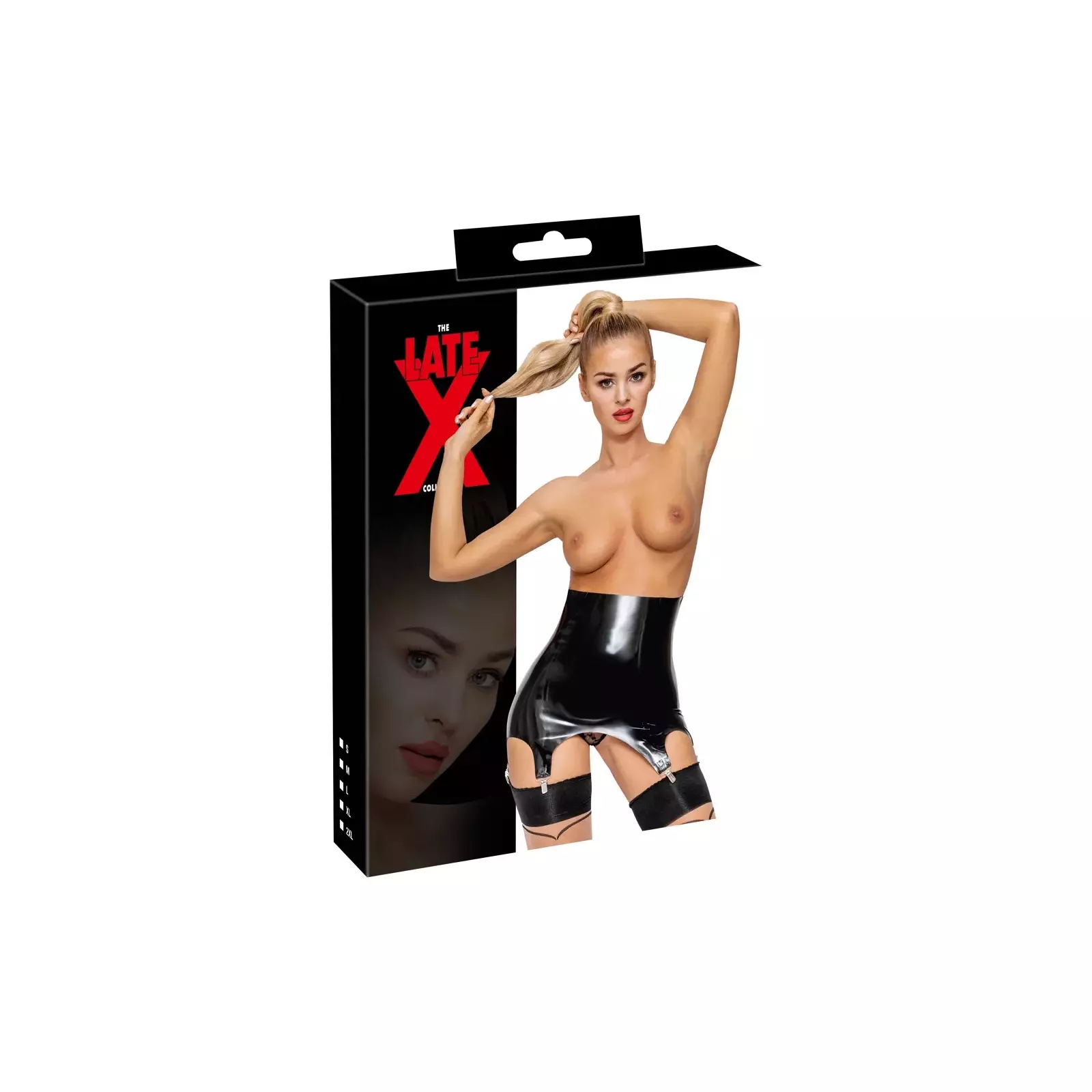 Latex Suspender Belt 29013151061 Photo 1