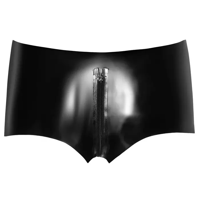 Late x latex pants zip M — size M Photo 8