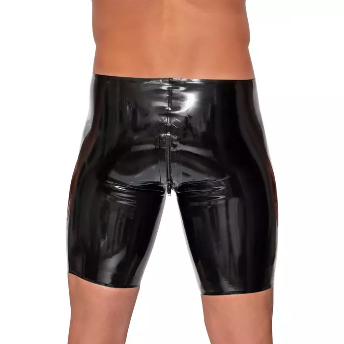 Late X Men's Latex Pants Zip L Photo 4