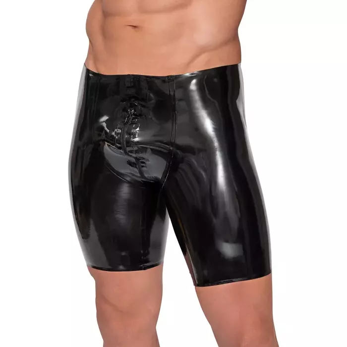 Men's Latex Pants Late X — Rear Zip XL Photo 3