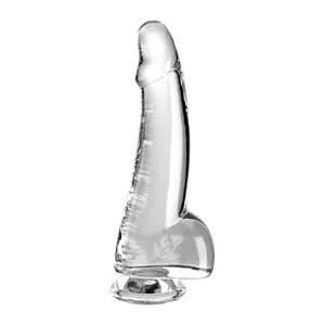 King Cock Clear 7.5' w balls