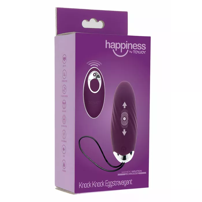 Egg-style vibrator TOYJOY Happiness Knock Knock Eggstavagant Photo 2