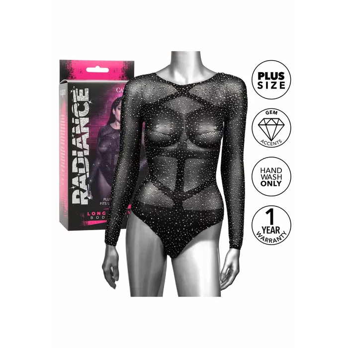 Боди большого размера с длинными рукавами CalExotics Radiance Photo 7