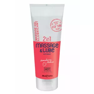 Massage & Glide Gel 2in1 no hot — masāžas gēls un lubrikants, 2‑in‑1 formula