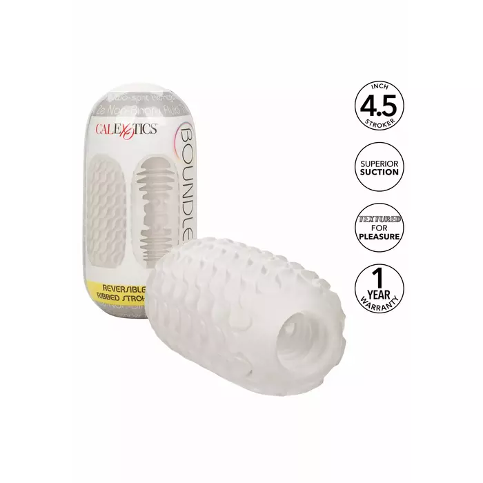 Мастурбатор CalExotics Reversible Ribbed Stroker Photo 4
