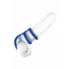 Penisa stiprinājums CalExotics Admiral Triple Cock Cage Blue Photo 6