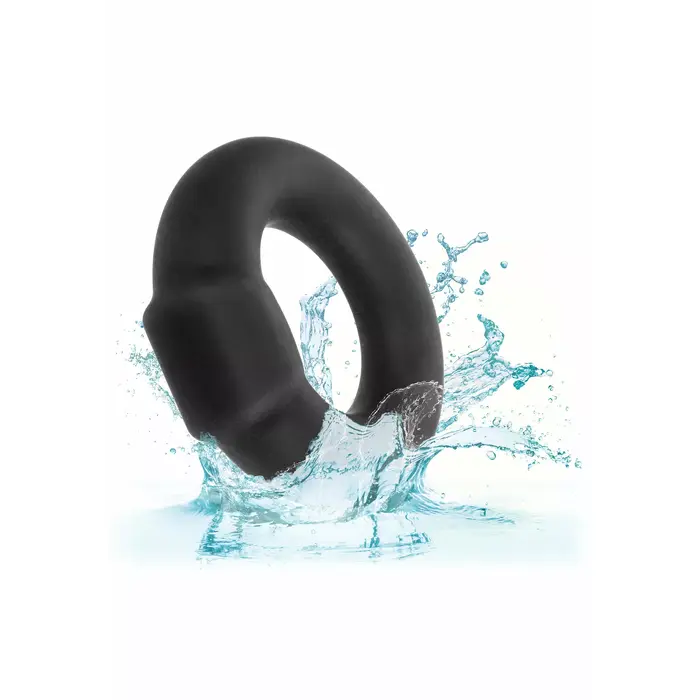 CalExotics Alpha Optimum Ring Black — vibrējošs gredzens Photo 6
