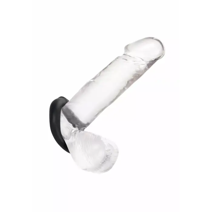 CalExotics Alpha Optimum Ring Black — vibrējošs gredzens Photo 7