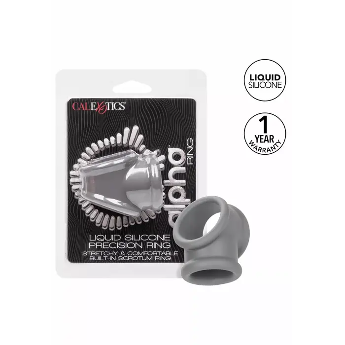 CalExotics Alpha Precision Ring — regulējams gredzens dzimumloceklim Photo 4