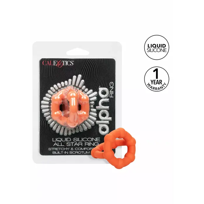 Cock ring CalExotics Alpha All Star Ring Photo 5