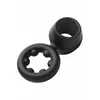 CalExotics Alpha Dual Magnum Ring Black — vibrating dual-ring Photo 8