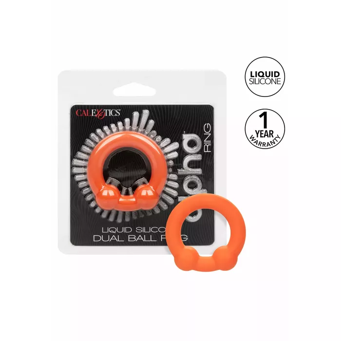 Seksa gredzens CalExotics Alpha Dual Ball Ring Photo 8