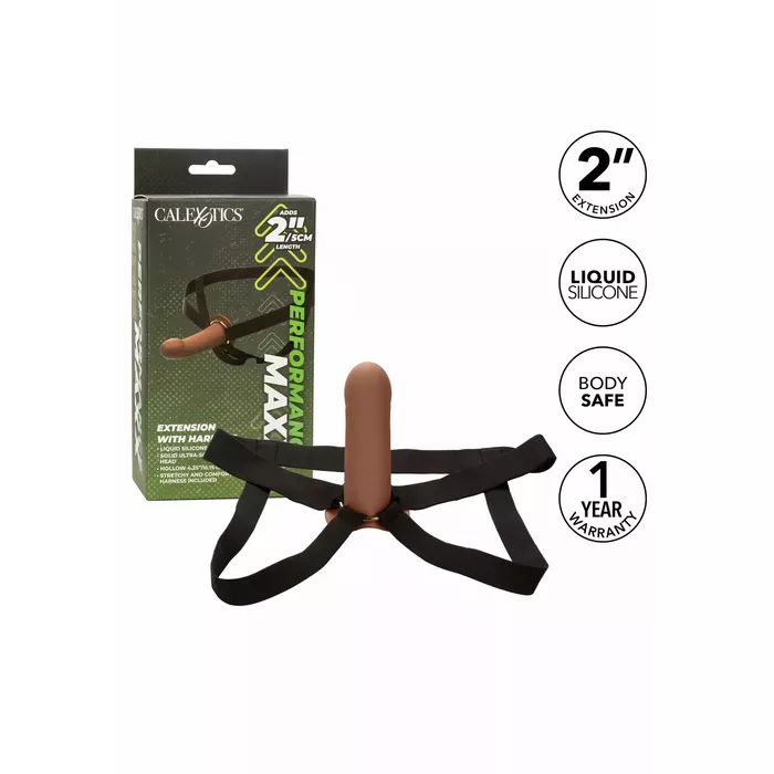 Страп‑он CalExotics Performance Maxx — силиконовый удлинитель Photo 16