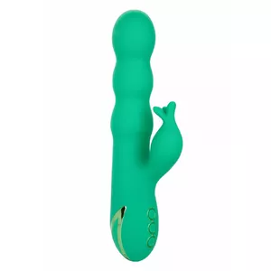 CalExotics Sonoma Satisfier Green - 14358, Jaudīgs vibrators maksimālai baudai