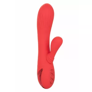 Vibrators CalExotics Palisades Passion Red — silikona, ūdensizturīgs, vairāki vibrācijas režīmi
