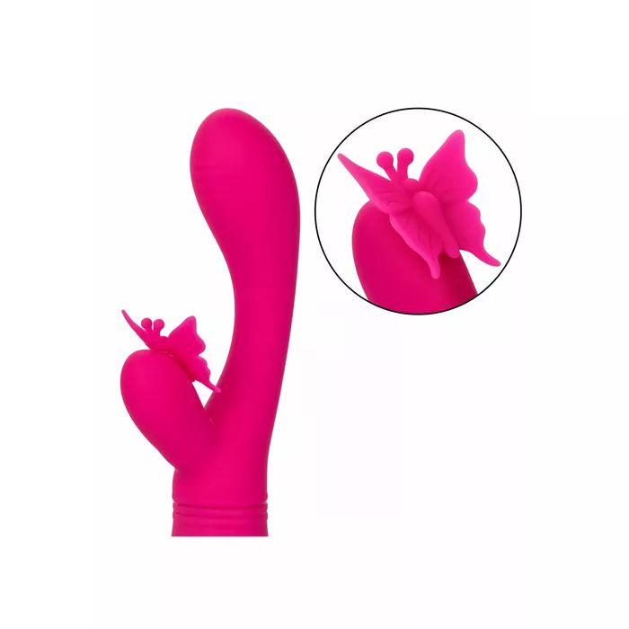 CalExotics Butterfly Kiss Flutter Pink — компактный флаттер-вибратор Photo 3