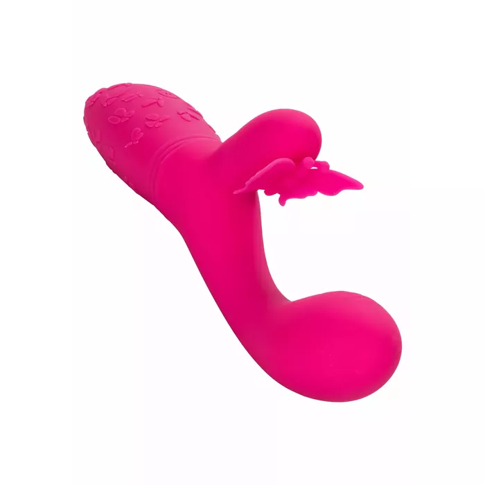 CalExotics Butterfly Kiss Flutter Pink — компактный флаттер-вибратор Photo 11