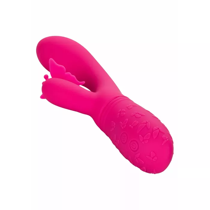 CalExotics Butterfly Kiss Flutter Pink — компактный флаттер-вибратор Photo 12