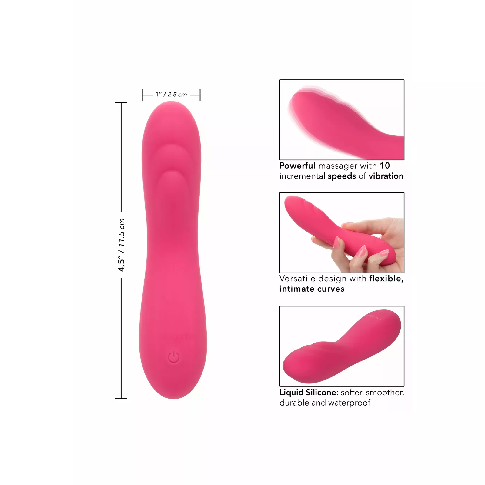 Vibrators CalExotics Pixies Ripple Pink Photo 3