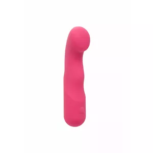 Vibrators CalExotics Pixies Curvy Pink — silikona, izliektas formas, ūdensizturīgs, vairākas vibrācijas režīmi